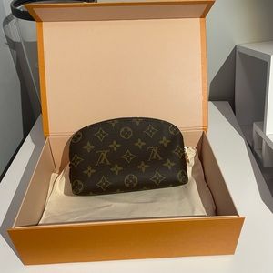 Brand New Authentic Louis Vuitton Monogrammed Cosmetic Pouch